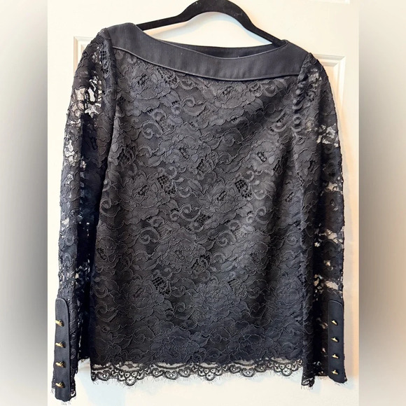 Tory Burch Lace Top Size 4 - Picture 1 of 5